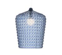 KARTELL lampe à suspension KABUKI à LED (Bleu ciel - Technopolymère thermoplastique transparent)