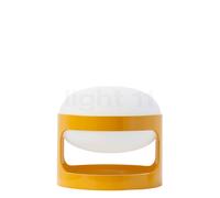 Kartell KD28 Lampe de table moutarde