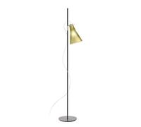 KARTELL lampadaire K-LUX (Base noire, diffuseur vert - Polycarbonate 2.0 recyclé)