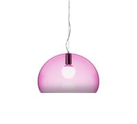 KARTELL lampe à suspension FL/Y fly (Rouge cardinal - PMMA transparent)