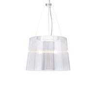 Kartell Lampe À Suspension Gé Ge (Cristal - Polycarbonate 2.0 À Partir De Matière Première Renouvelable)