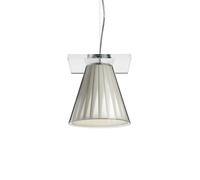 Kartell Lampe À Suspension Light-Air (Beige - Technopolymère Thermoplastique Transparent Et Tissu) Beige