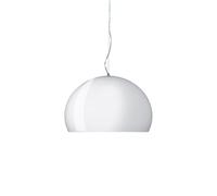 KARTELL lampe à suspension SMALL FL/Y fly (Blanc brillant - Teinté dans la masse PMMA)