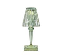 Kartell Lampe de table avec batterie d’extérieur Battery menthe HxØ 26x12cm