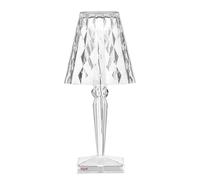 KARTELL lampe de table BIG BATTERY avec câble (Cristal - PMMA)