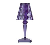 KARTELL lampe de table BIG BATTERY avec câble (Prune - PMMA)
