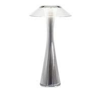 KARTELL lampe de table SPACE (Chrome - PMMA transparent et ABS métallisé)