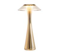 Kartell Space Lampe de table LED doré Ce luminaire comporte des modules à LED prémontés de classes énergétiques A A++, A+, A