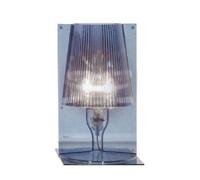 Kartell Lampe De Table Take (Ciel Bleu - Polycarbonate 2.0 À Partir De Matière Première Renouvelable) Bleu