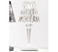 Kartell Lampe LED à poser Battery, Designer Ferruccio Laviani, 13x22x13 cm