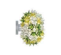 Kartell Lampe Murale Applique Bloom New (Menthe Ø 28 Cm - Technopolymère Thermoplastique Transparent)