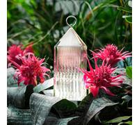 Kartell Lampe de table LANTERN NEW BATTERY LIFE – Cristal (PMMA recyclé) – LED, variateur de lumière