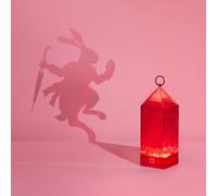 KARTELL lampe de table LANTERN NEW BATTERY LIFE (Rouge - PMMA recyclé)