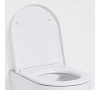 Laufen Abattant WC Kartell H891332, couvercle déclipsable, Blanc