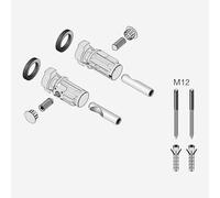LAUFEN match0 Kartell montage au sol H8928360000001 M 12, pour lavabo sur pied