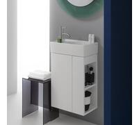 Kartell LAUFEN Meuble sous-vasque, 1 porte, H4075170336401,