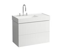 Kartell LAUFEN Meuble sous-vasque, 2 tiroirs, H4076180336401,
