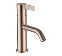 Kartell laufen mitigeur de lavabo bec fixe 115mm sans vidage pvd or rose - LAUFEN H3113310821001