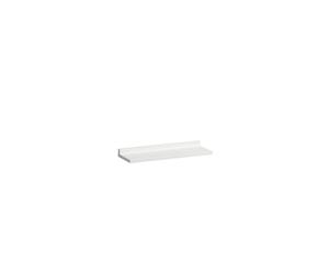 Kartell laufen tablette murale 'shelfish' plastique 450x155x40mm blanc opaque - LAUFEN H3853300900001