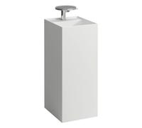 Kartell Lav. Sol Noir-Gris Percé 1 Trou Sans Trop-Plein - LAUFEN H811331D031111