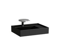 Kartell lavabo 60 + tablette d p1tr noir - LAUFEN H8103340201111