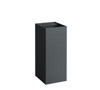 Kartell lavabo indépendant avec écoulement caché graphite mat 375x435x900 mm - LAUFEN H8113317581121