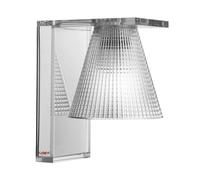 Kartell Applique Light-Air verre clair à motif en relief