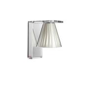 Kartell Light-Air Applique Wandleuchte, avec l`abat-jour en tissu, beige