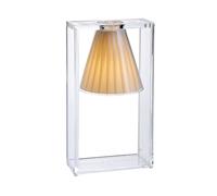 Kartell 9110/BE Light Air – Synthétique, E14, 33 W, Beige, L17 H32 P7,4 cm