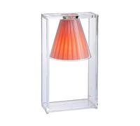 KARTELL lampe de table LIGHT-AIR (Rose - Technopolymère thermoplastique transparent et tissu)
