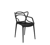Kartell Masters, Chaise, Noir, Lot de 4