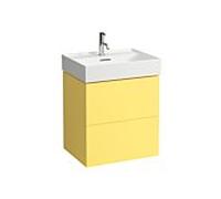 Kartell meuble sous- H4075690336441 58x60x45cm, 2 tiroirs, senfgelb