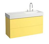 Kartell meuble sous- H4076490336441 118x60x45cm, 2 tiroirs, senfgelb