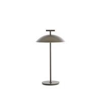 Kartell Mini Geen-A, Lampe de table à batterie, Avec variateur de lumière, H 36,5 cm, Bronze