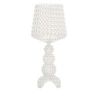 Kartell Mini Kabuki, Lampe de table, Blanc Opaques