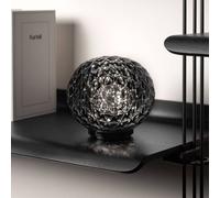 Kartell Lampe de table à batterie Mini Planet fumé Ø 16 cm