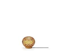 Kartell Lampe de table Mini Planet, LED, alimentation directe, ambre Ø 16 cm