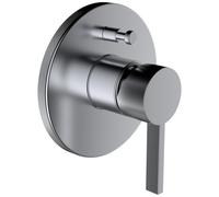 Kartell mit bd à enc avec simibox avec inverseur clapet ar pvd acier inox brossé - LAUFEN H3213360900101