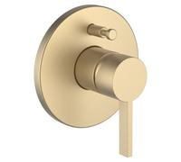 Kartell mit bd à enc avec simibox avec inverseur clapet ar pvd or pâle mat - LAUFEN H3213360830101