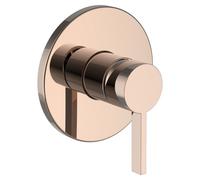 Kartell mitigeur de douche encastré pour simibox pvd or rose - LAUFEN H3313360820001