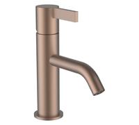 Kartell mitigeur de lavabo bec fixe 115 mm sans vidage pvd or rosé brossé - LAUFEN H3113311681001