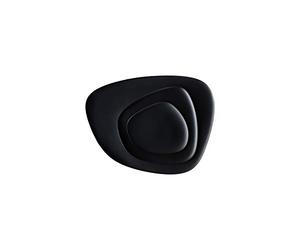 Kartell NAMASTé assiette/Plateau lot de 3, noir