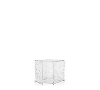 Kartell Optic - Cube transparent avec battant
