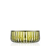 Kartell Panier, Table d'appoint/Conteneur, Vert foncé, Ø 61 cm