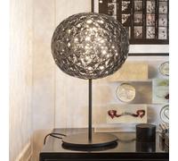 Kartell Planet Lampe À Poser Led, Pied, Gris Fumée Gris
