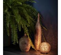 Kartell Lampe de table Mini Planet LED rechargeable dimmable Cristal Ø 16 cm