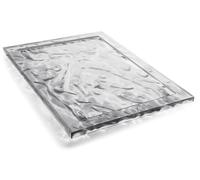 KARTELL plateau DUNE (46 x 32 cm Cristal - Technopolymère thermoplastique coloré dans la masse)