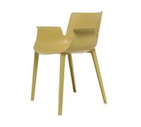 Kartell plume Fauteuil, moutarde, 3.9 x 77 x 62 cm