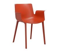 Kartell plume Fauteuil, rouille, 3.9 x 77 x 62 cm