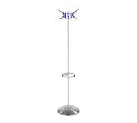 KARTELL portemanteau HANGER (Cobalt - Acier brossé et polycarbonate)